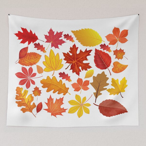 Item preview, Warm Glows Autumn Fallen Leaves designed and sold by Nancyanna.