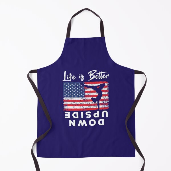 Item preview, Life is Better Upside Down Gymnast Gymnastics designed and sold by jaygo.