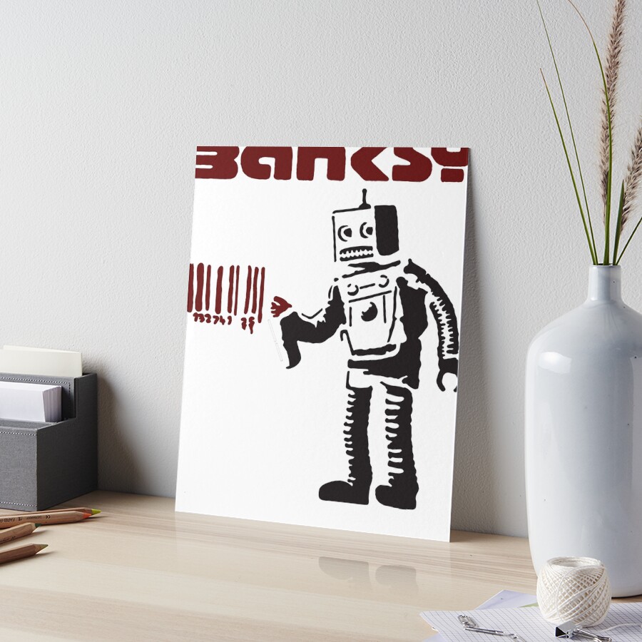 Banksy Robot QR code