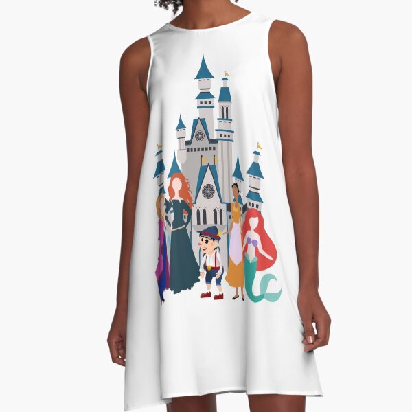 Princess's A-Line Dress