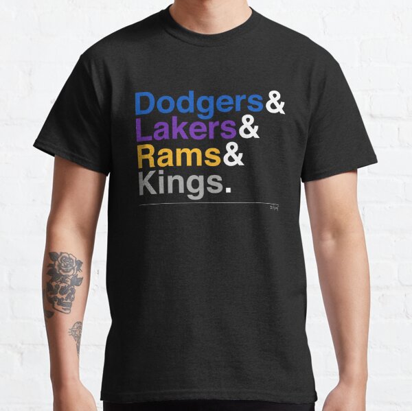 Los Angeles sports team Rams Lakers Dodgers Kings shirt, hoodie