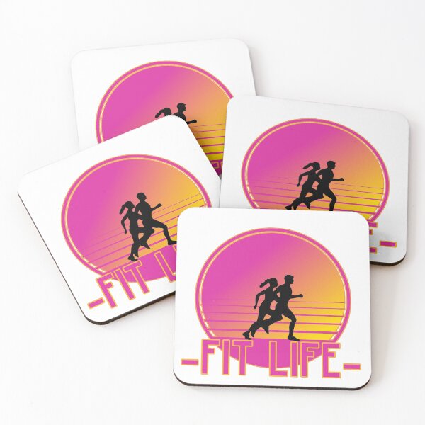 Item preview, Runners enjoying the fit life designed and sold by Solsunx.