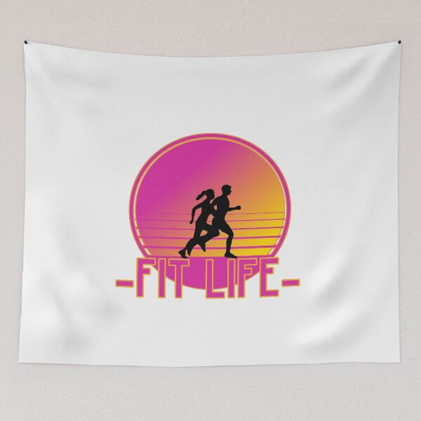 Item preview, Runners enjoying the fit life designed and sold by Solsunx.