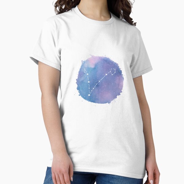 Pisces constellation in pastel colors Classic T-Shirt