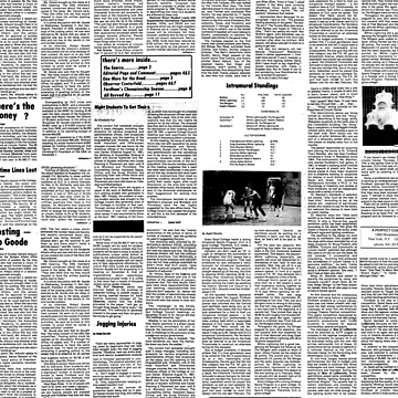 Artwork thumbnail, Newspaper Pattern by The Fordham Observer
