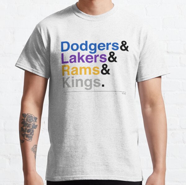 Shirts, Los Angeles Rams Dodgers And Lakers Inside Me Gift Tee Tshirt