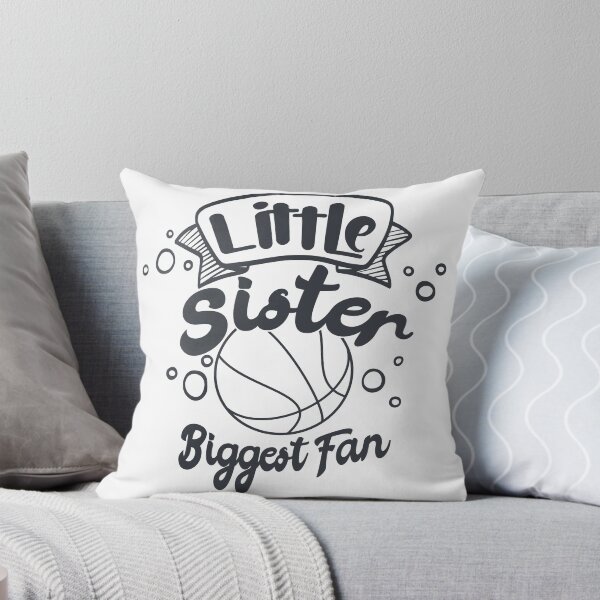 Item preview, Little Sister And Biggest Fan - Basketball designed and sold by Giacob.