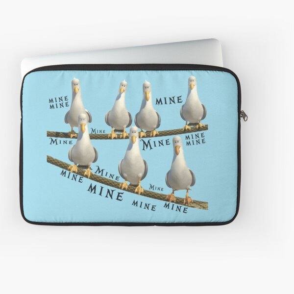 Mine! Seagulls from Finding Nemo Laptop Sleeve