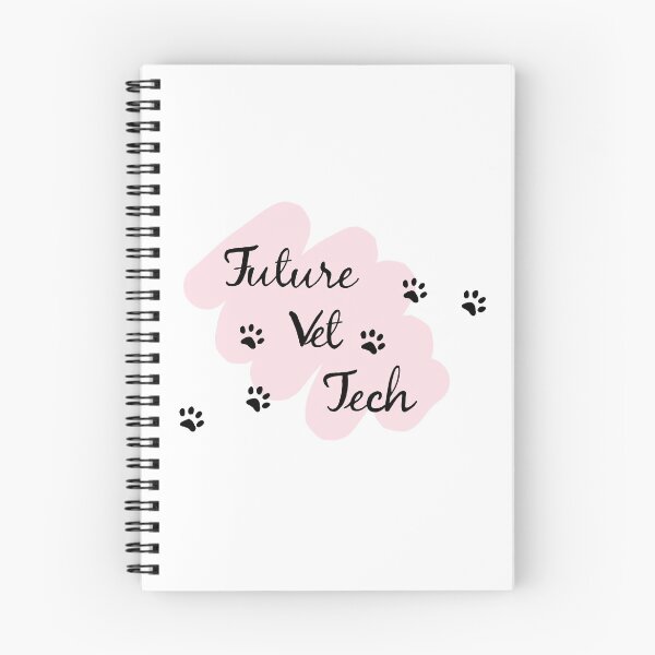 Item preview, Future Vet tech (pink with paws) designed and sold by Vet-Obsess.