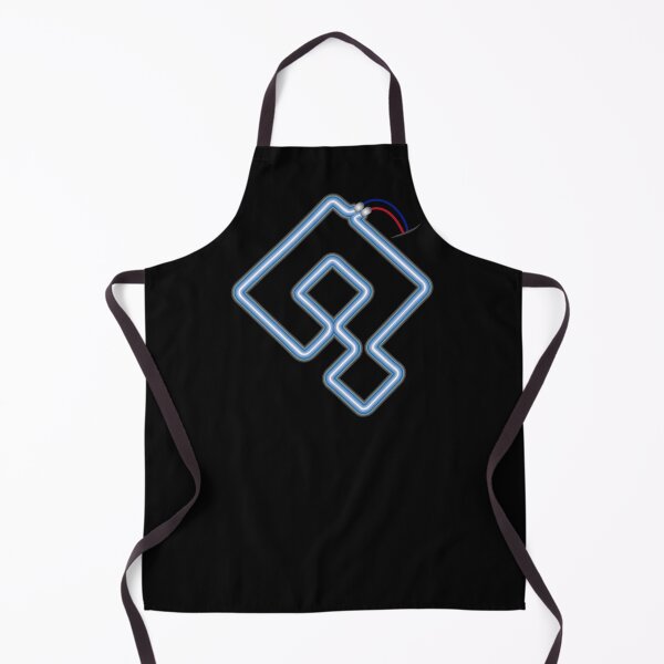 Item preview, aenigma Neon blue geometric design designed and sold by achoprop.
