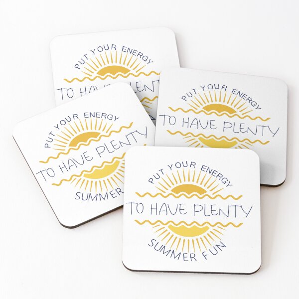 Item preview, put your energy to have plenty summer fun - Summer Quote designed and sold by Badrart.