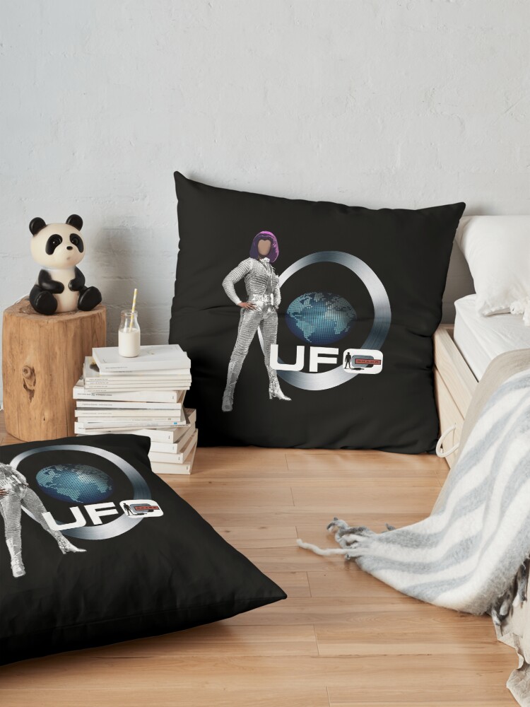 Alternate view of Gerry Anderson's UFO - SHADO GIRL Floor Pillow