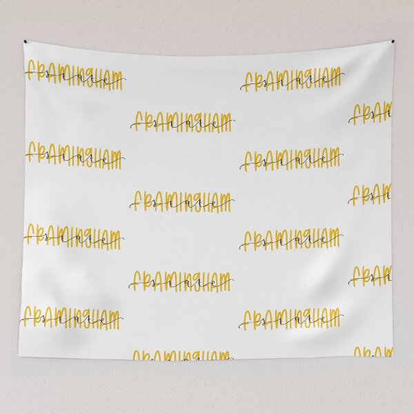 Item preview, Framingham Trendy Cursive Design designed and sold by Lia Moran.
