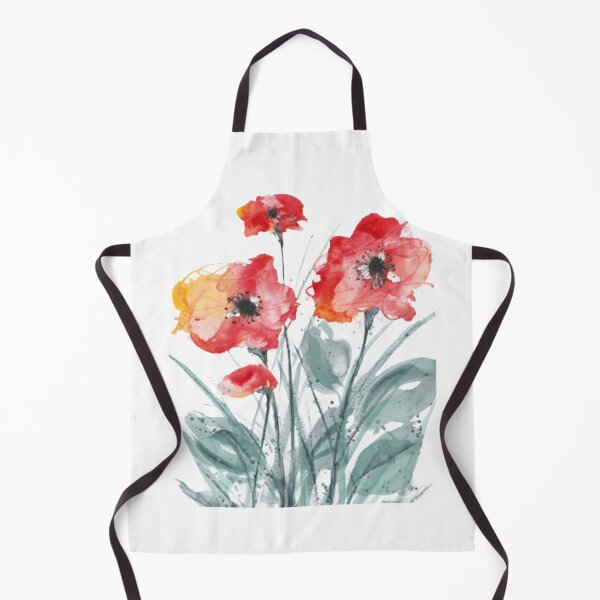Item preview, Poppy Watercolour Painting Ink designed and sold by Karlena Lewin Studio.