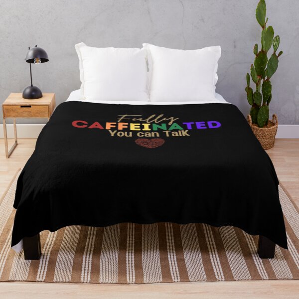 Item preview, Fully caffeinated you can talk,funny coffee lover,gift for coffee lover designed and sold by PIXEcompany.