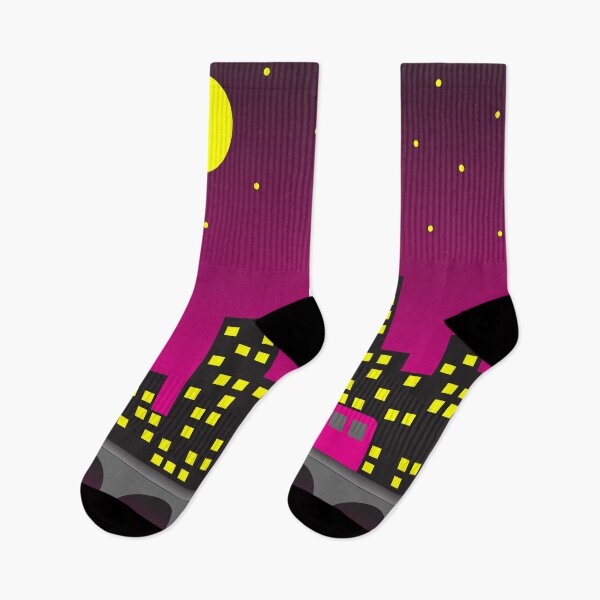 Item preview, City Nights (Pink) designed and sold by feivours.