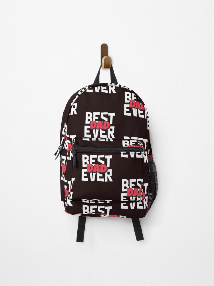 Thumbnail 1 of 3, Backpack, Best Dad Ever designed and sold by Rell1970.