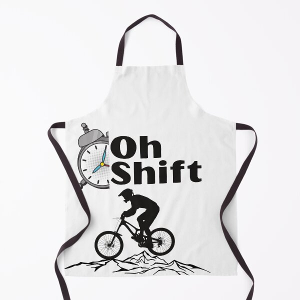 Item preview, Oh shift mountain biking designed and sold by dogcuddleralert.