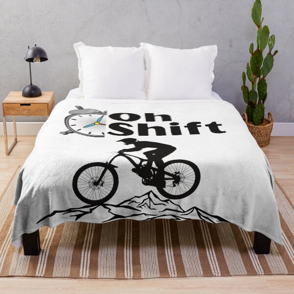 Item preview, Oh shift mountain biking designed and sold by dogcuddleralert.