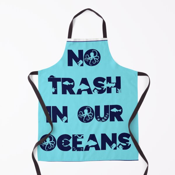Item preview, No Trash in Our Oceans designed and sold by StickersbyVW.