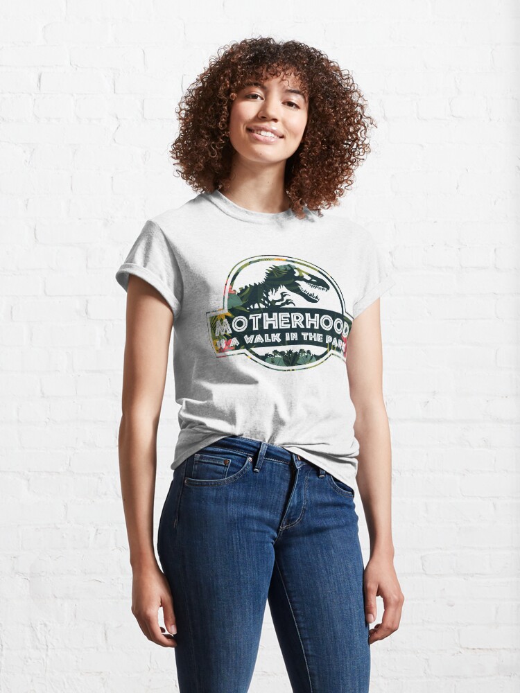 Alternate view of Motherhood A Walk In The Park Classic T-Shirt