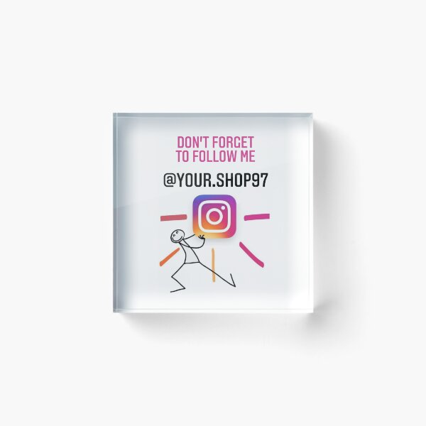 Artikelvorschau, Follow me on instagram.  entworfen und verkauft von Adilmks.