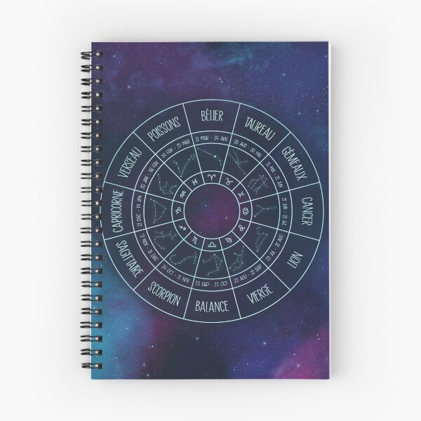 Item preview, Zodiac wheel in white (French version) designed and sold by MoonSprites.
