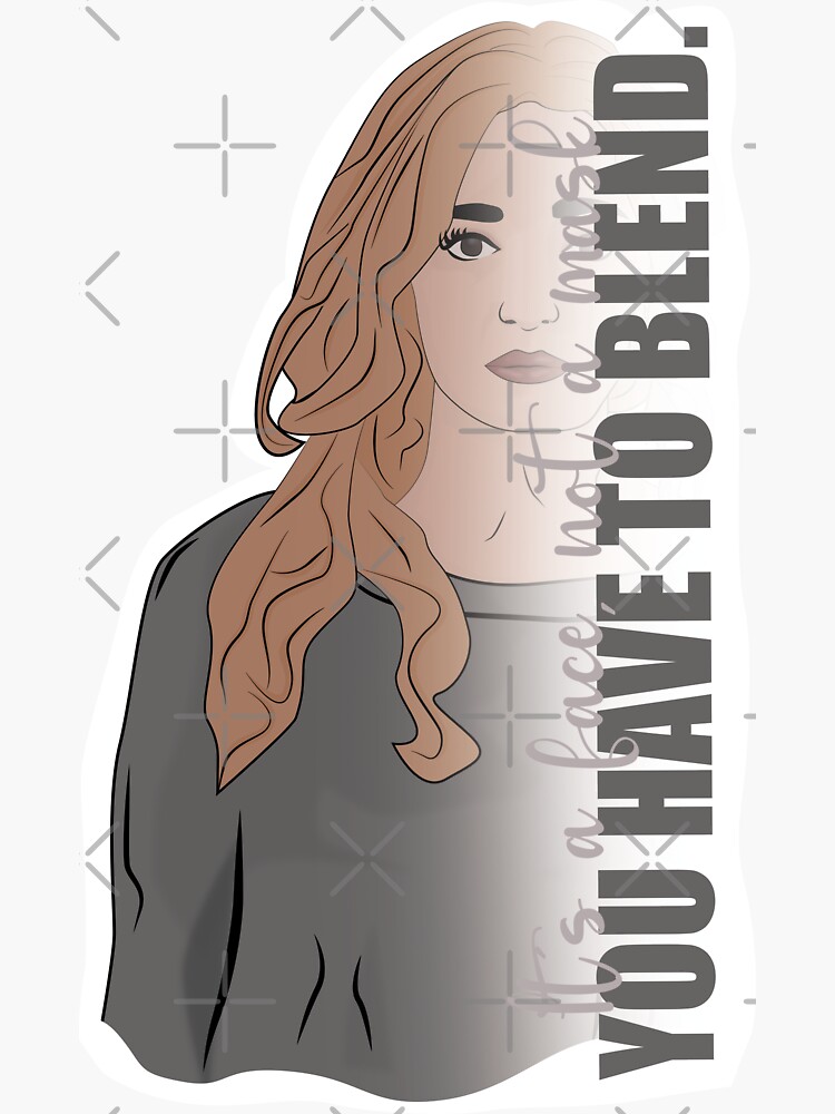 "Ginny And Quote" Sticker for Sale by DreamerArtworks Redbubble