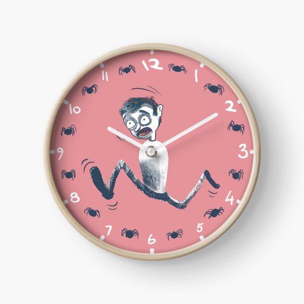 Spider panic Clock