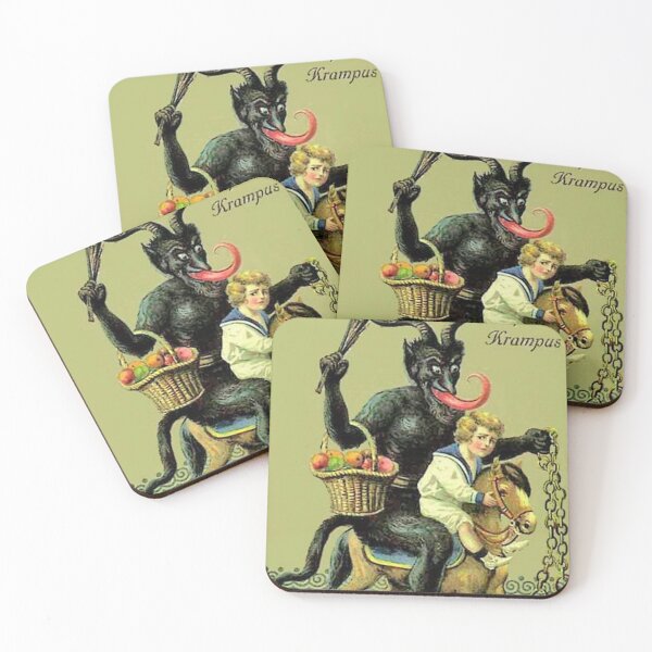 Item preview, Krampus horsing around designed and sold by Fringeman.