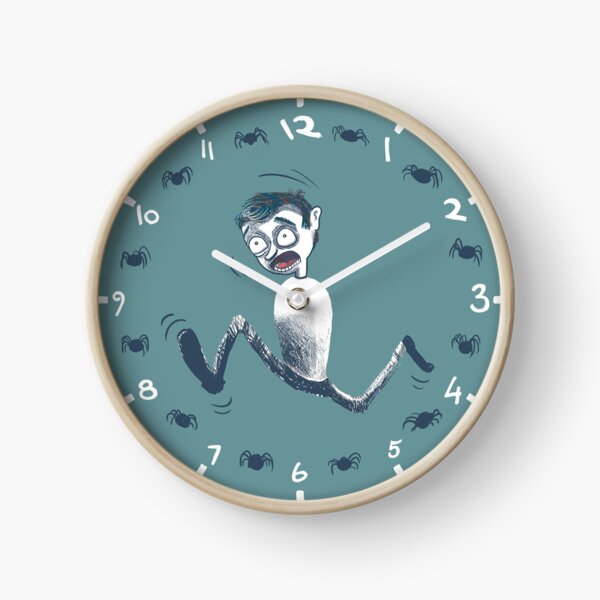 Spider panic Clock