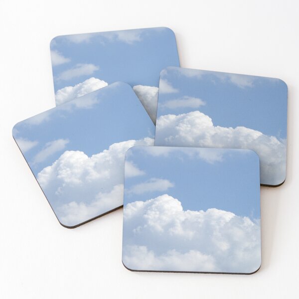 Item preview, Inspirational Sky Art Fluffy Clouds  designed and sold by Cute & Sassy Custom Gifting Boutiques.
