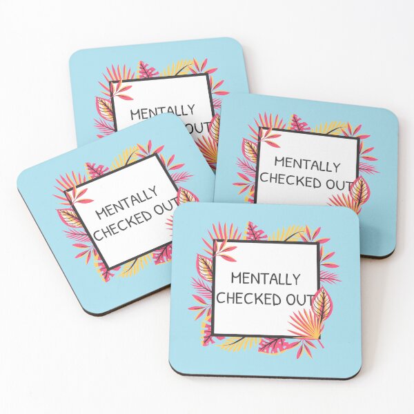 Item preview, Mentally Checked Out designed and sold by Wachi-A.