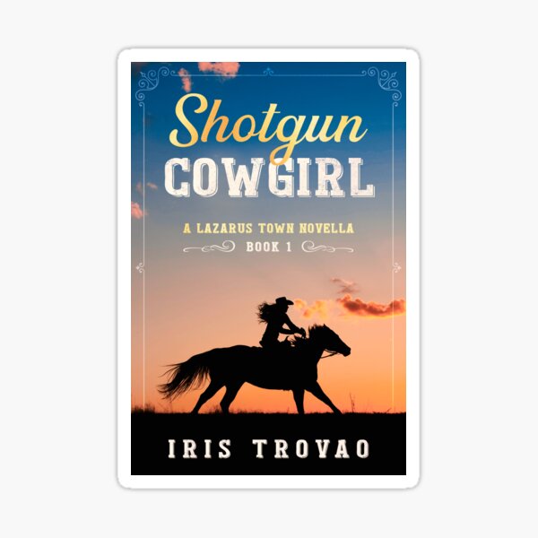 Shotgun Cowgirl Sticker