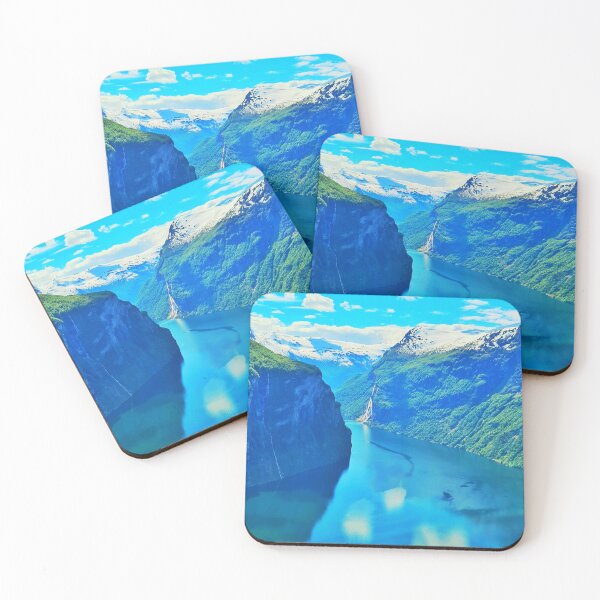 Item preview, Stunning Geirangerfjord in Norway designed and sold by TravCostas.