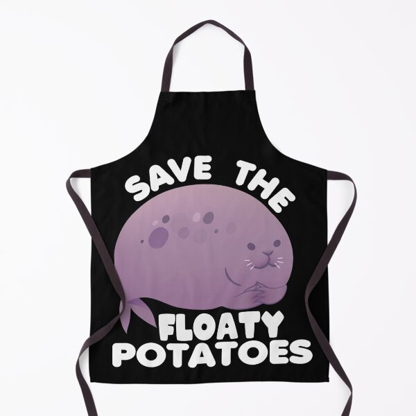 Item preview, Save The Floaty Potatoes Funny Manatee designed and sold by YueHeng Creates ⭐⭐⭐⭐⭐.