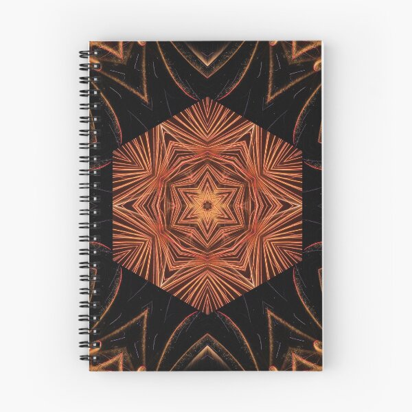 Item preview, A Kaleidoscope of Orange and Bright Stars designed and sold by kristimb.