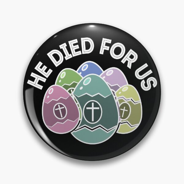 Item preview, Jesus Died for Us Happy Easter Eggs designed and sold by LeGND.