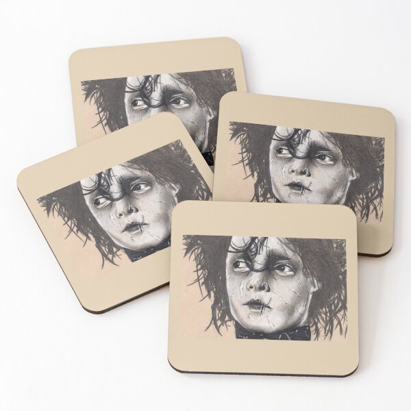 Item preview, Edward Scissorhands Realism Drawing designed and sold by Asphyxia Illustrations.