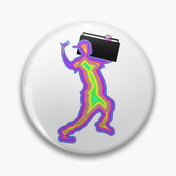 Item preview, 1980s Neon Silhouette with a Boombox designed and sold by Deborah Camp.