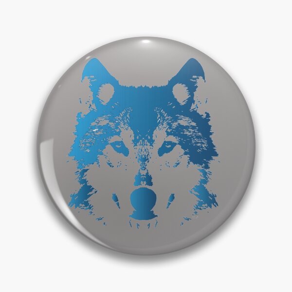Artikelvorschau, Einsame Eiswolf-Silhouette entworfen und verkauft von WearWolfDesigns.