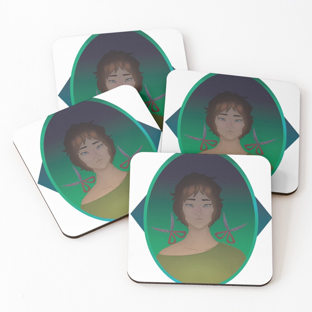 Item preview, Coasters (Set of 4) designed and sold by Roseserpent.