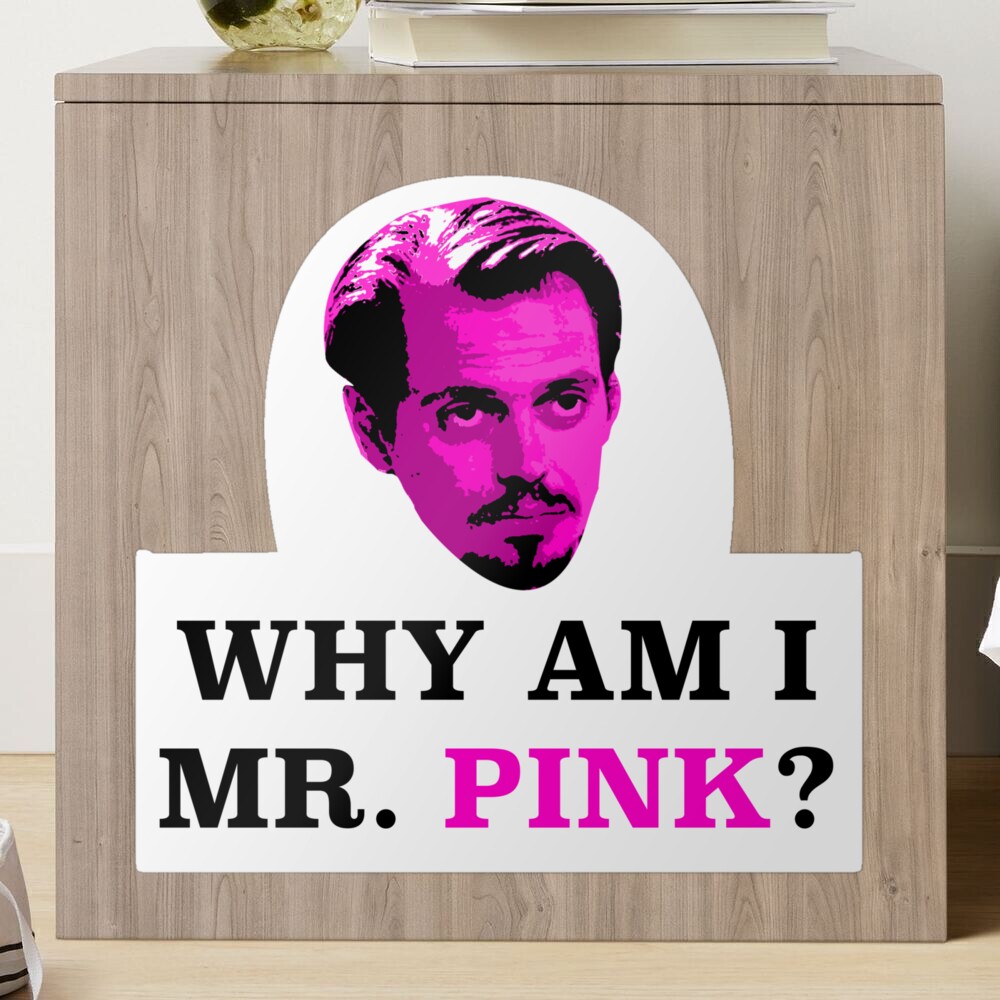 Mr. Pink Collab Sticker
