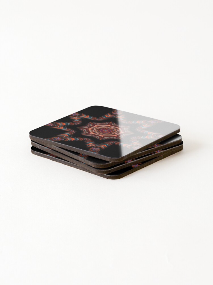 Thumbnail 4 of 5, Coasters (Set of 4), Smoke Design designed and sold by Ralad2021.