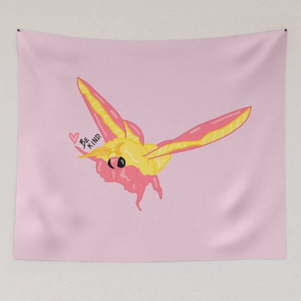 Item preview, Rosy Maple Moth designed and sold by Local-Cryptid.