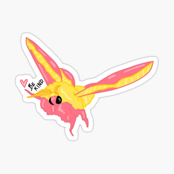 Item preview, Rosy Maple Moth designed and sold by Local-Cryptid.