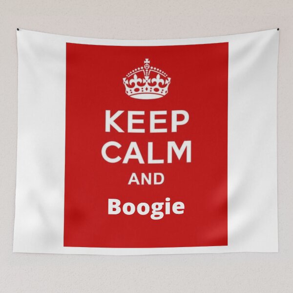 Item preview, keep calm and boogie designed and sold by BOSSERY.