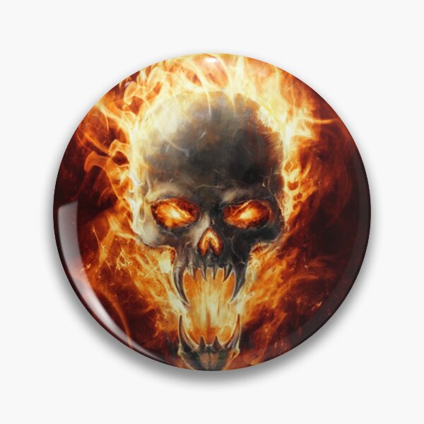 Item preview, Fire Skull designed and sold by NOMAD73.