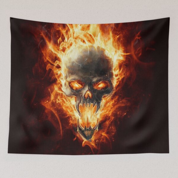 Item preview, Fire Skull designed and sold by NOMAD73.