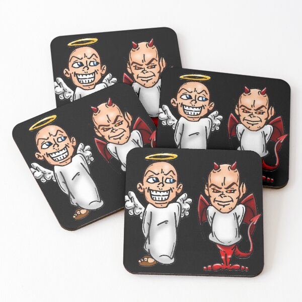 Item preview, Angel vs evil designed and sold by SaanShop.